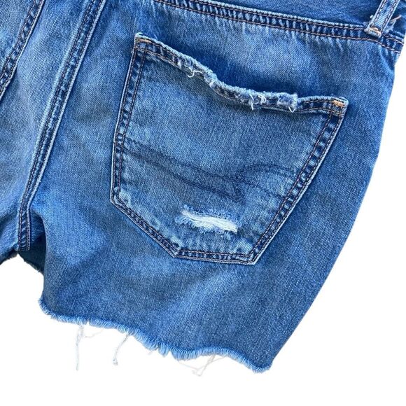 American eagle 90’s boyfriend distressed cut off shorts size 2 #629 - Picture 5 of 8
